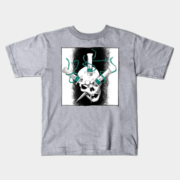 Dagger Kids T-Shirt by dragonrise_studio